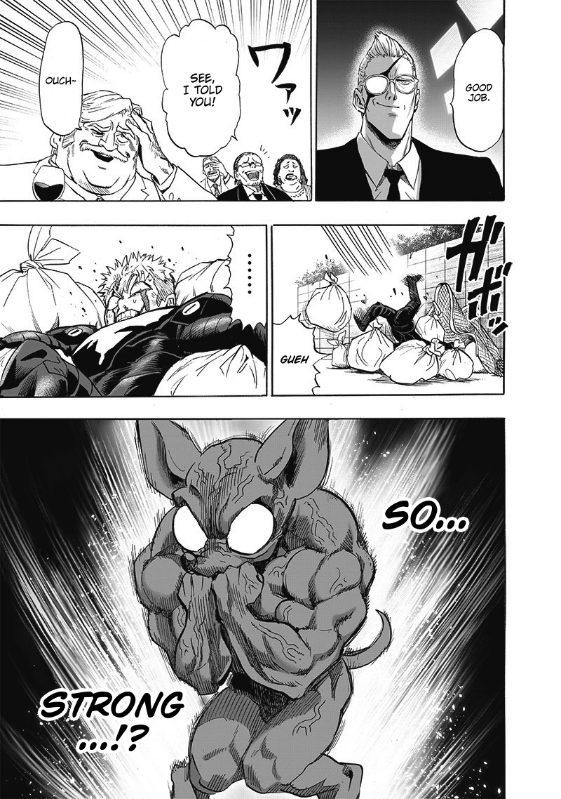One Punch Man Manga Chapter 187 page 12 - The Butterfly and The Back