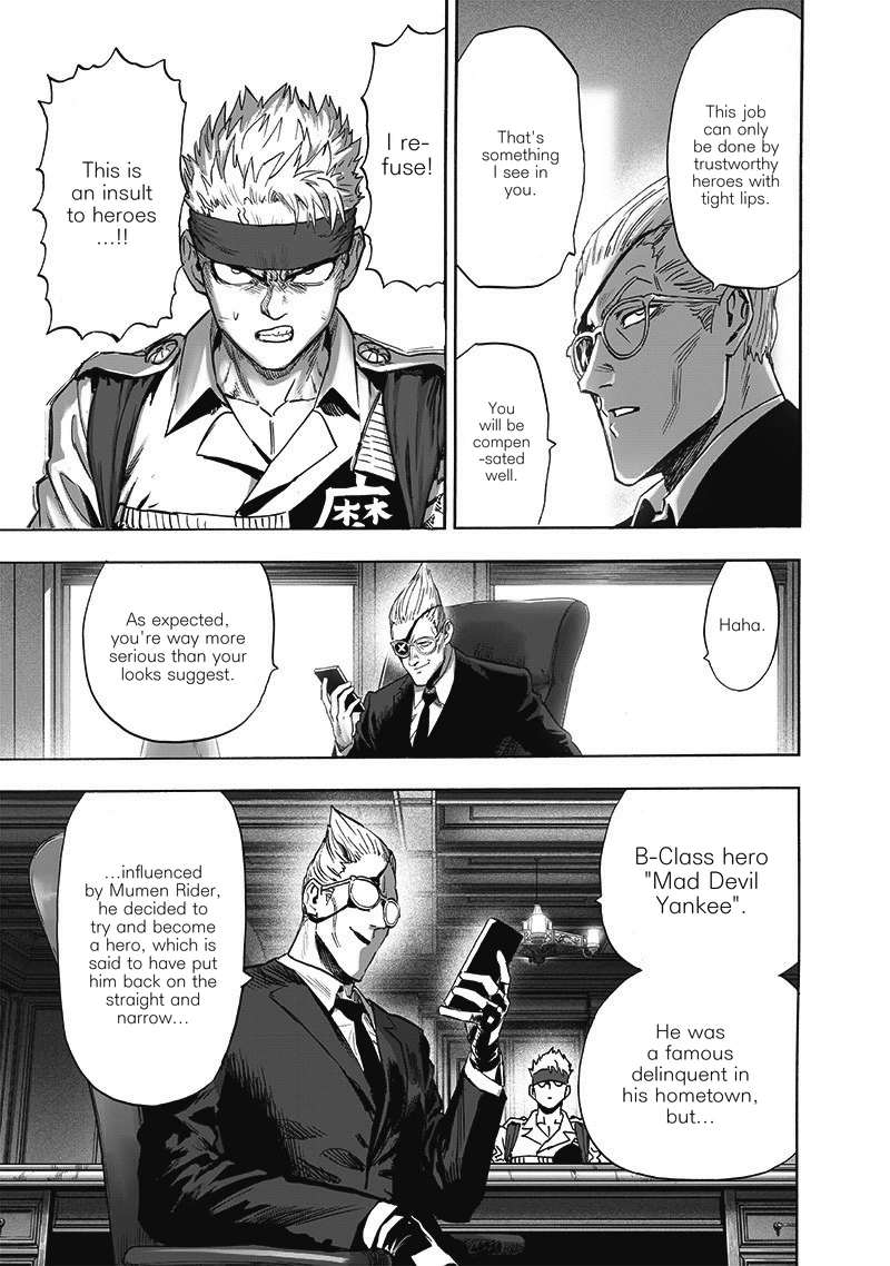 One Punch Man Manga Chapter 187 page 14 - The Butterfly and The Back