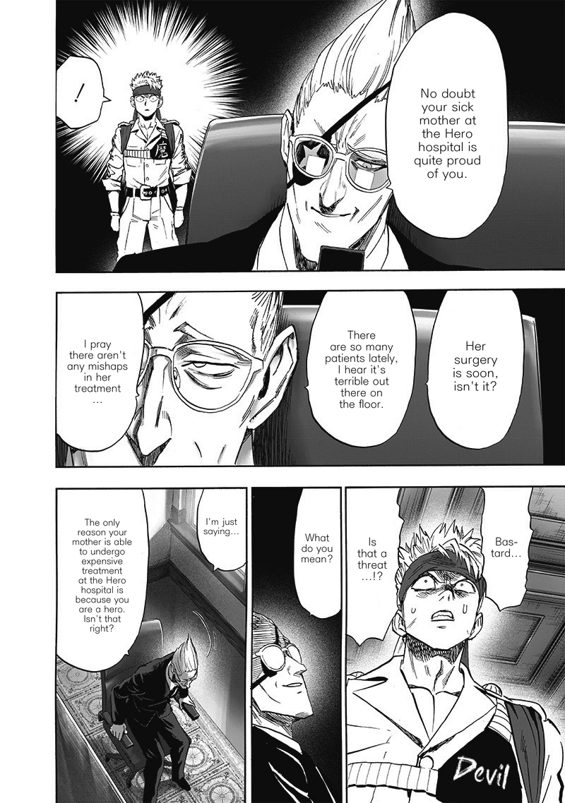 One Punch Man Manga Chapter 187 page 15 - The Butterfly and The Back
