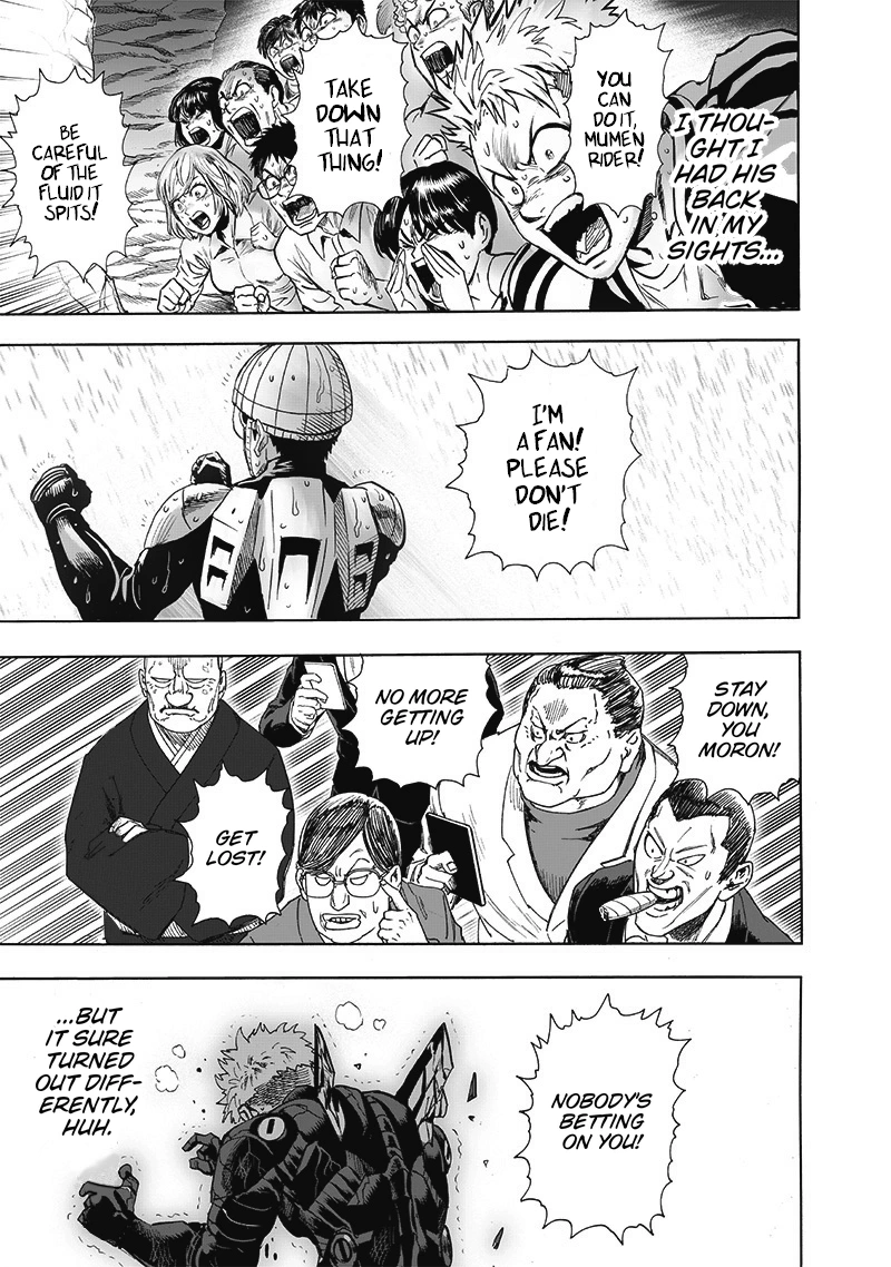 One Punch Man Manga Chapter 187 page 24 - The Butterfly and The Back