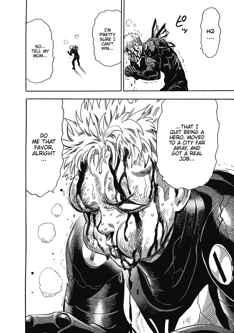One Punch Man Manga Chapter 187 page 25 - The Butterfly and The Back