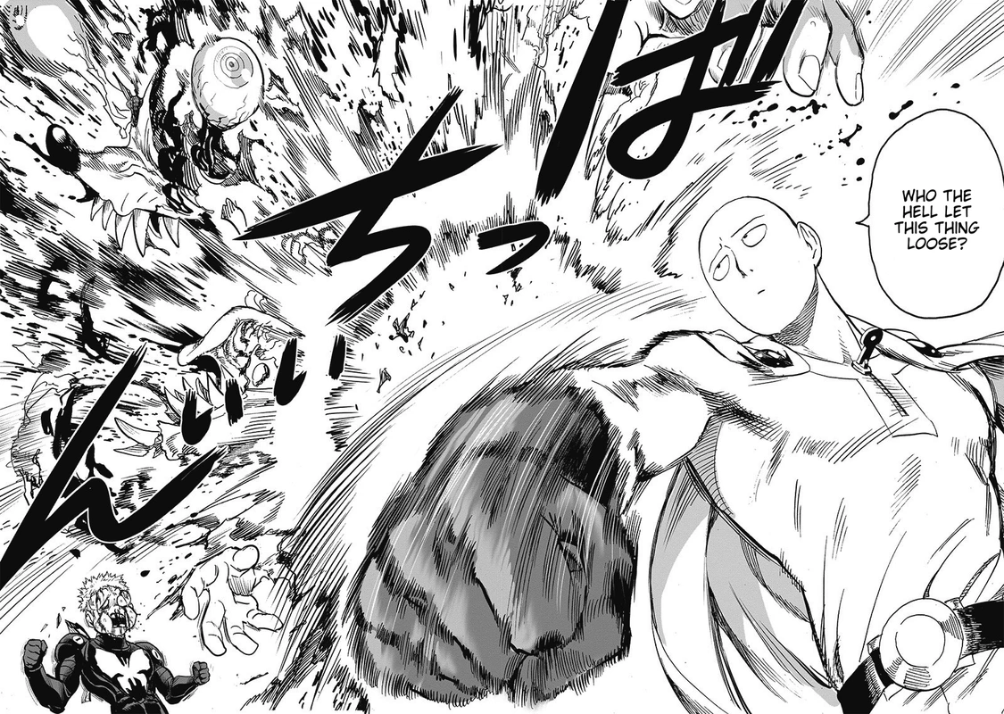 One Punch Man Manga Chapter 187 page 27 - The Butterfly and The Back