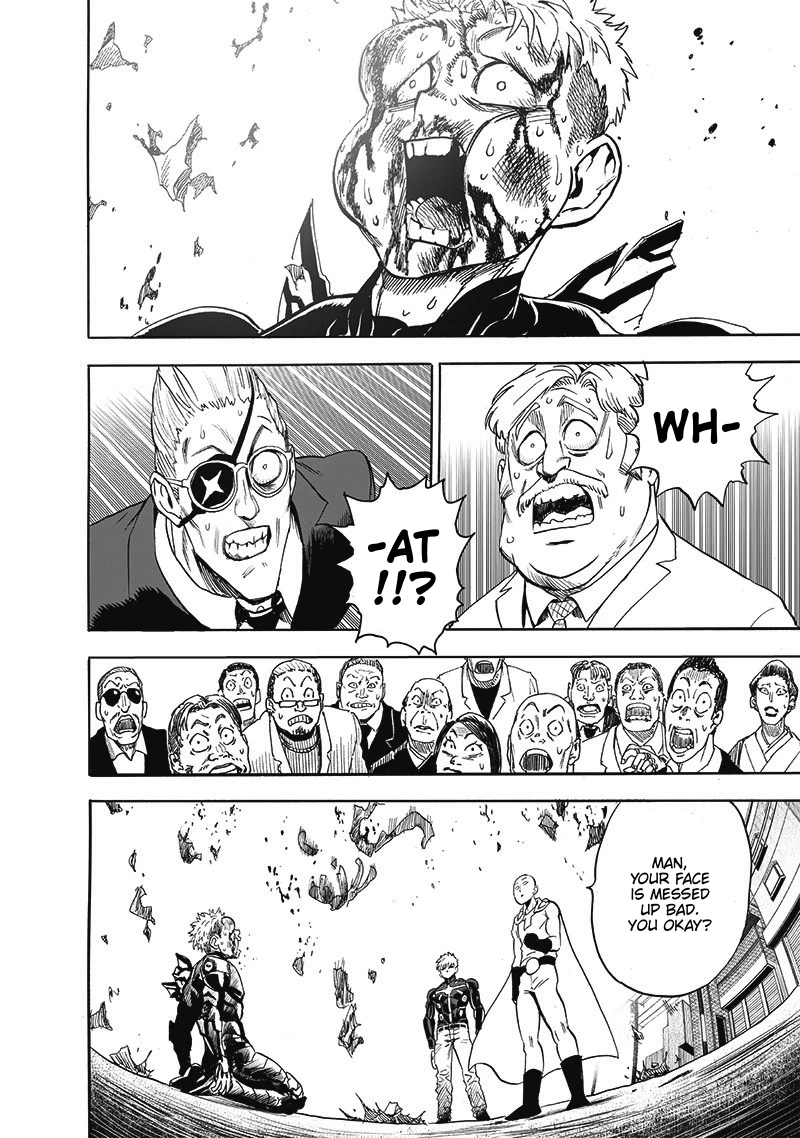 One Punch Man Manga Chapter 187 page 28 - The Butterfly and The Back