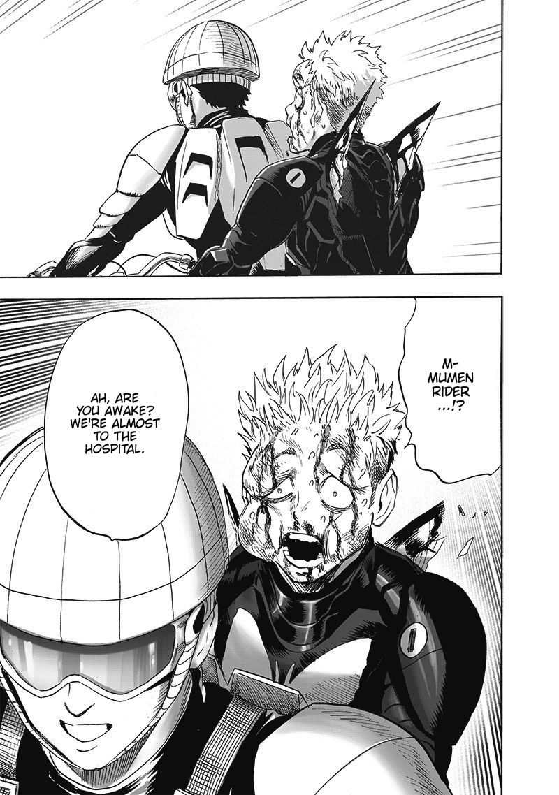 One Punch Man Manga Chapter 187 page 35 - The Butterfly and The Back