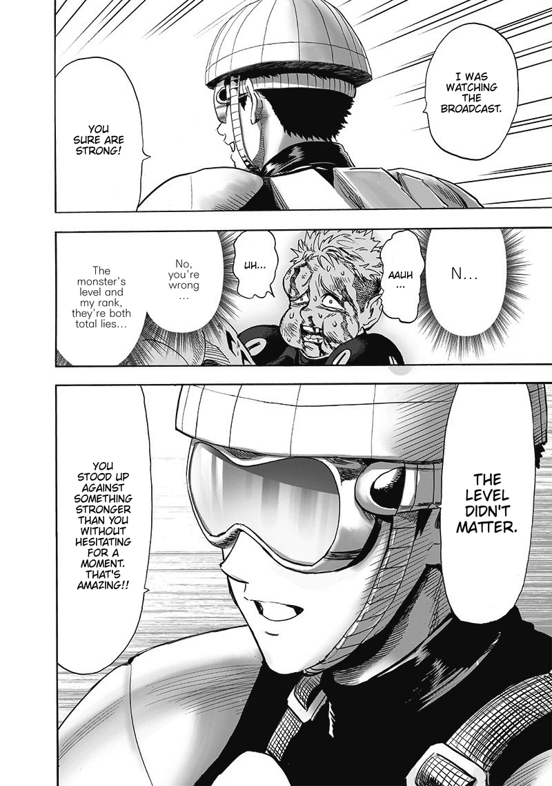 One Punch Man Manga Chapter 187 page 36 - The Butterfly and The Back