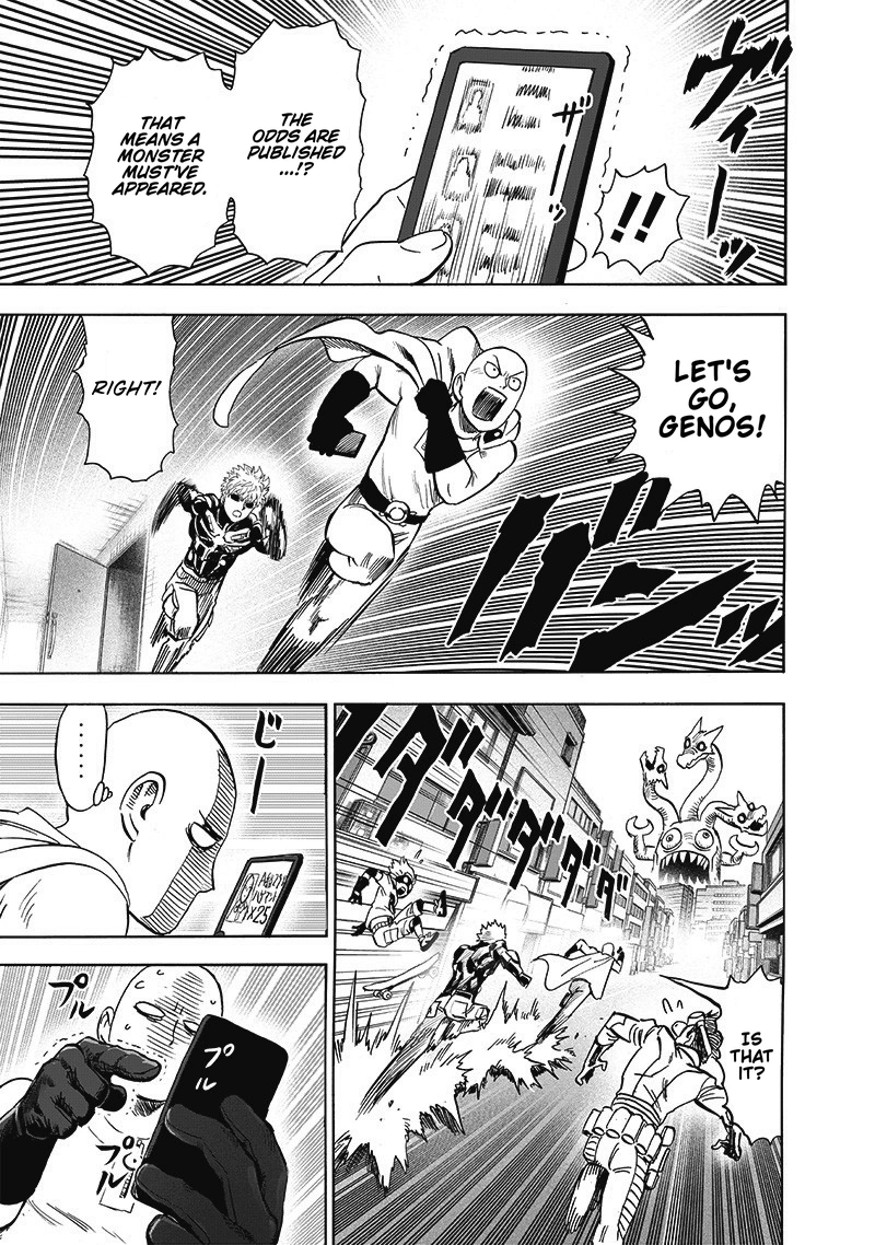 One Punch Man Manga Chapter 187 page 39 - The Butterfly and The Back