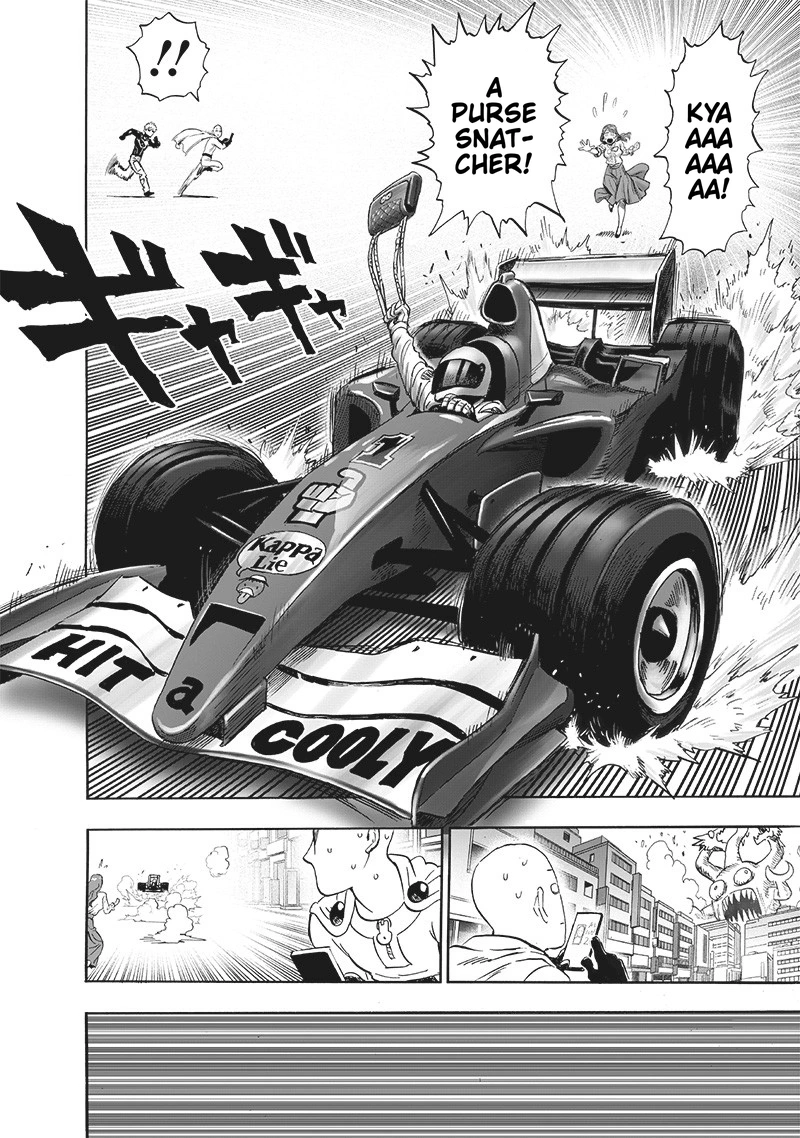 One Punch Man Manga Chapter 187 page 40 - The Butterfly and The Back