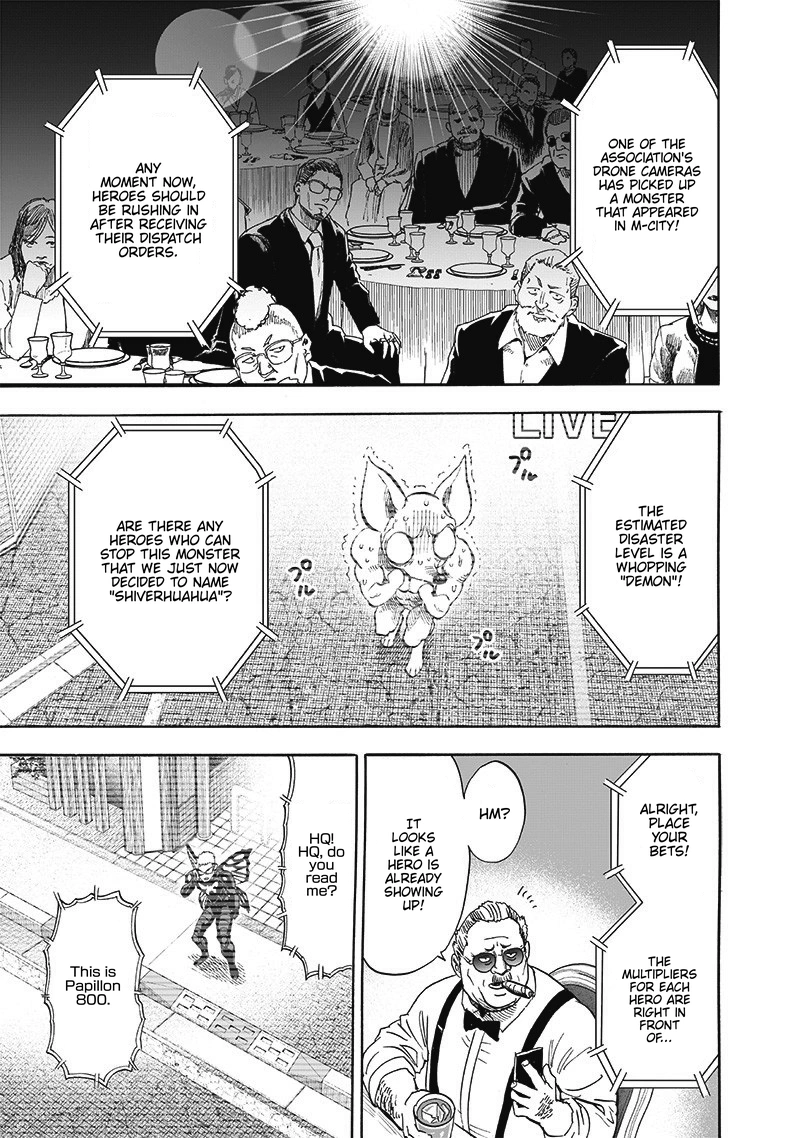 One Punch Man Manga Chapter 187 page 6 - The Butterfly and The Back