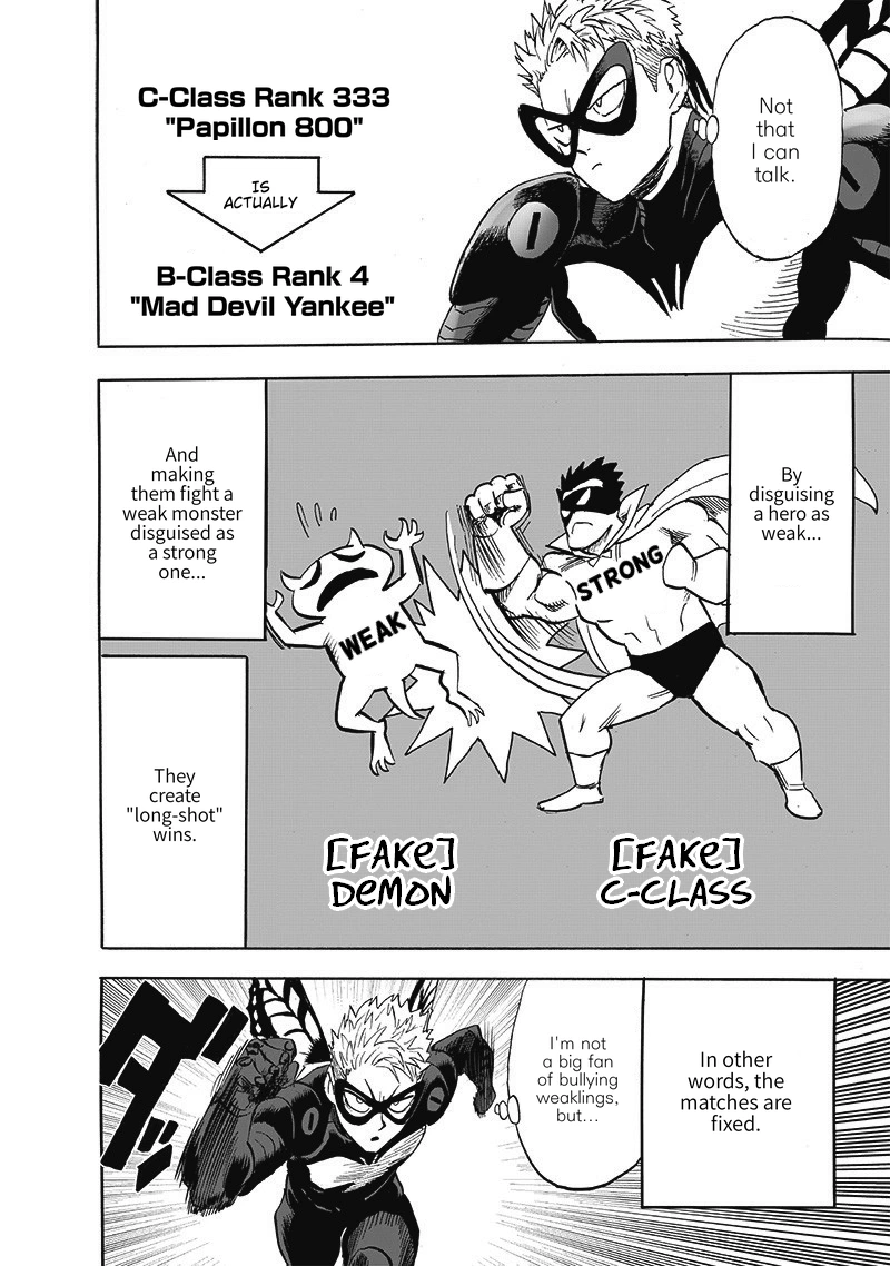 One Punch Man Manga Chapter 187 page 9 - The Butterfly and The Back