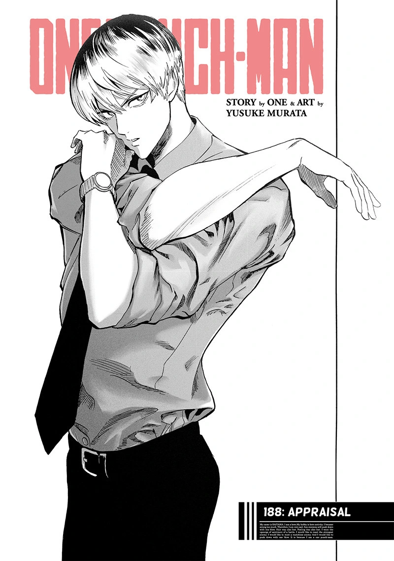 One Punch Man Manga Chapter 188 page 1 - Appraisal