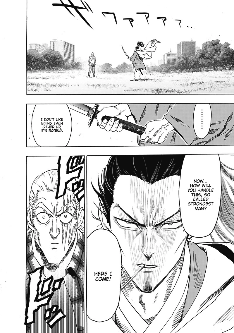 One Punch Man Manga Chapter 189 page 11 - Blade Test