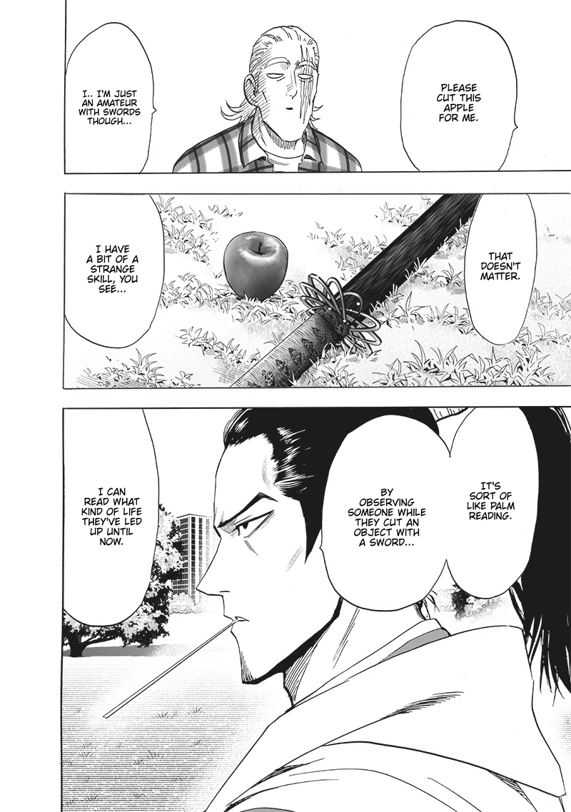One Punch Man Manga Chapter 189 page 19 - Blade Test