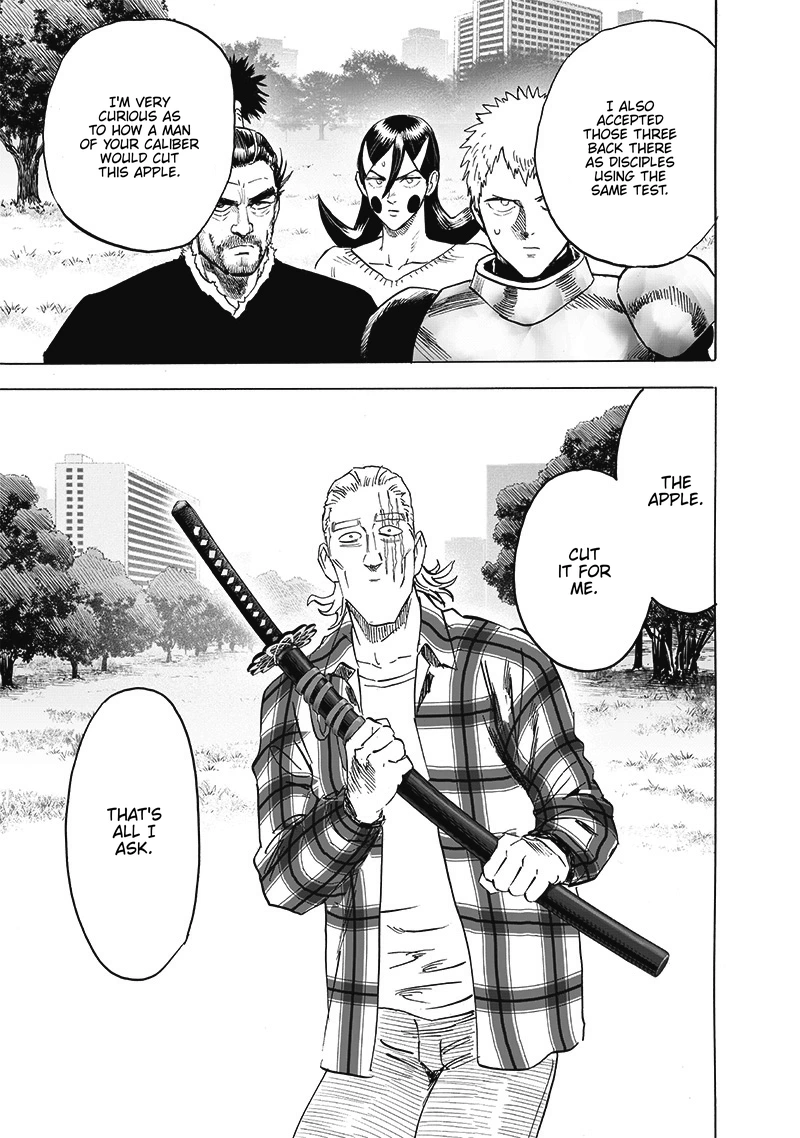 One Punch Man Manga Chapter 189 page 20 - Blade Test