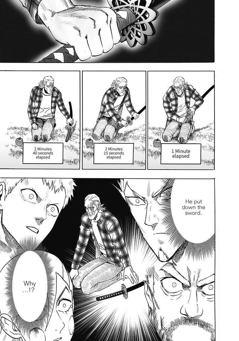 One Punch Man Manga Chapter 189 page 22 - Blade Test