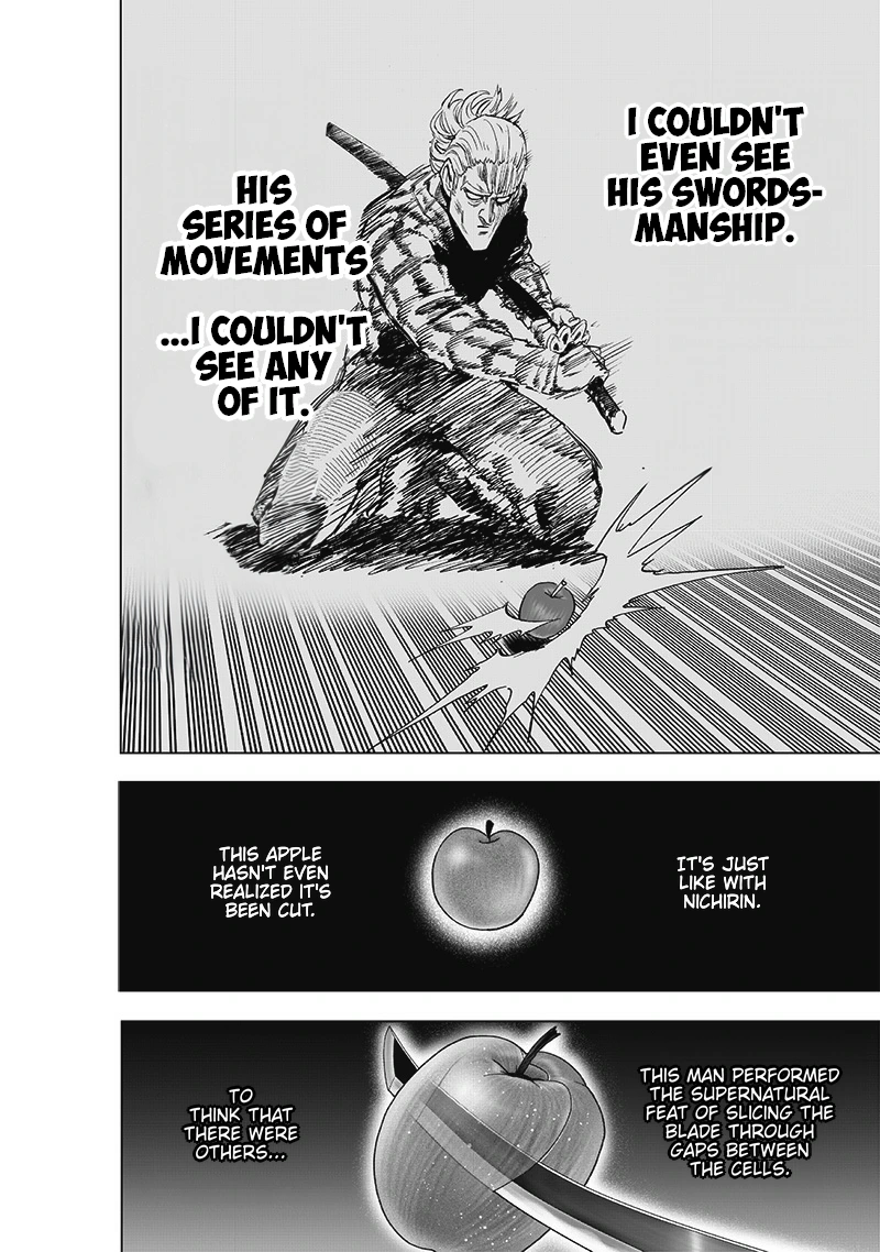 One Punch Man Manga Chapter 189 page 27 - Blade Test