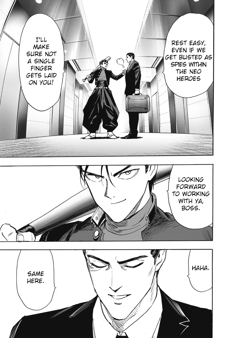 One Punch Man Manga Chapter 191 page 22 - Heroes