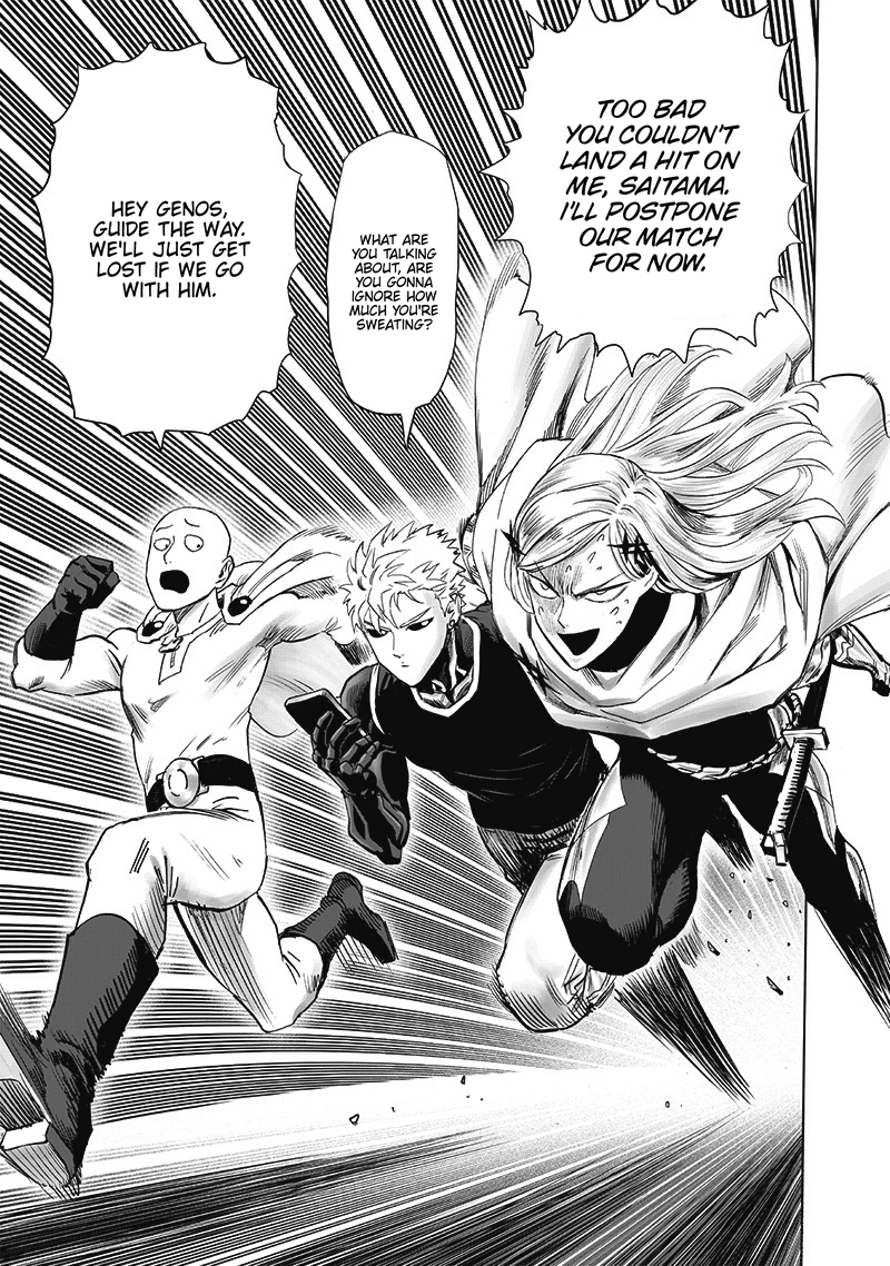 One Punch Man Manga Chapter 194 page 15 - Right Away