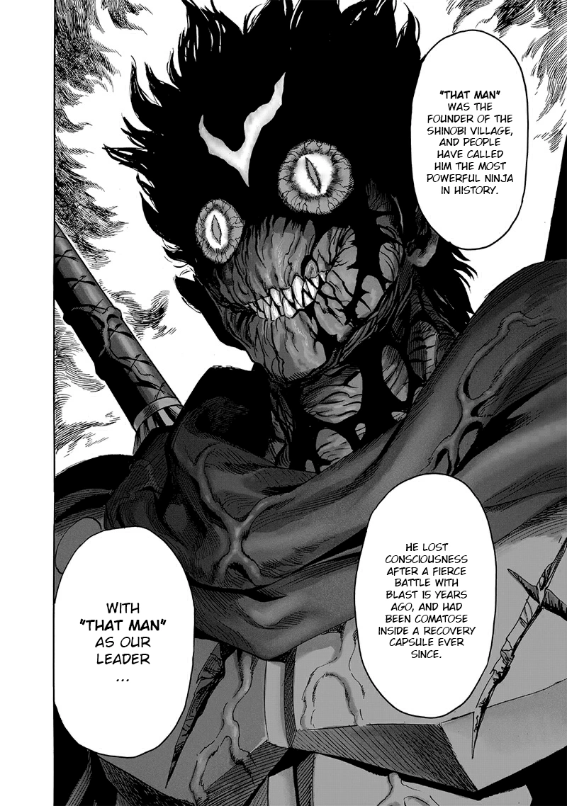 One Punch Man Manga Chapter 195 page 15 - That Man