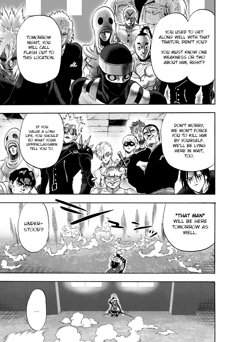 One Punch Man Manga Chapter 195 page 18 - That Man