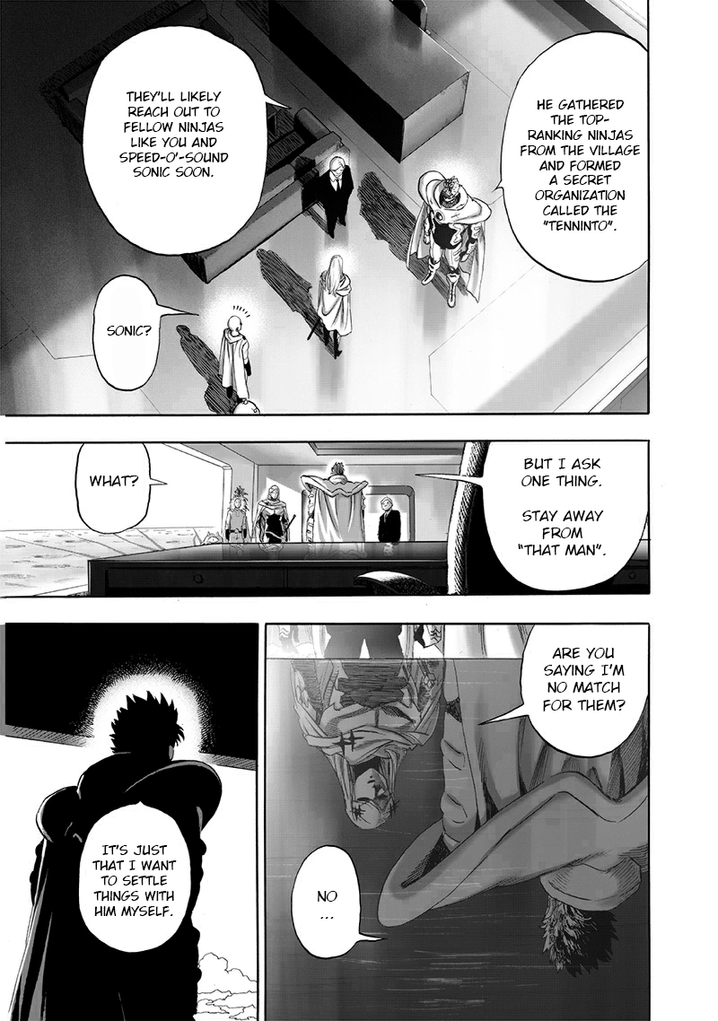 One Punch Man Manga Chapter 195 page 22 - That Man