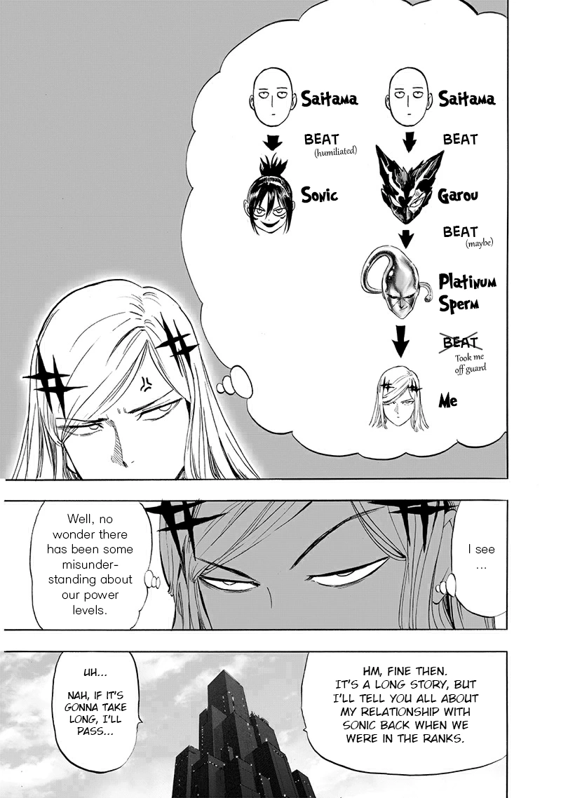 One Punch Man Manga Chapter 195 page 26 - That Man