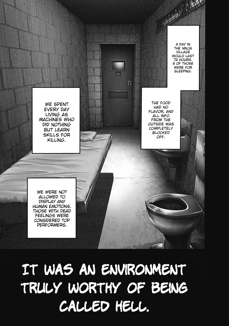 One Punch Man Manga Chapter 196 page 3 - Ninja Village