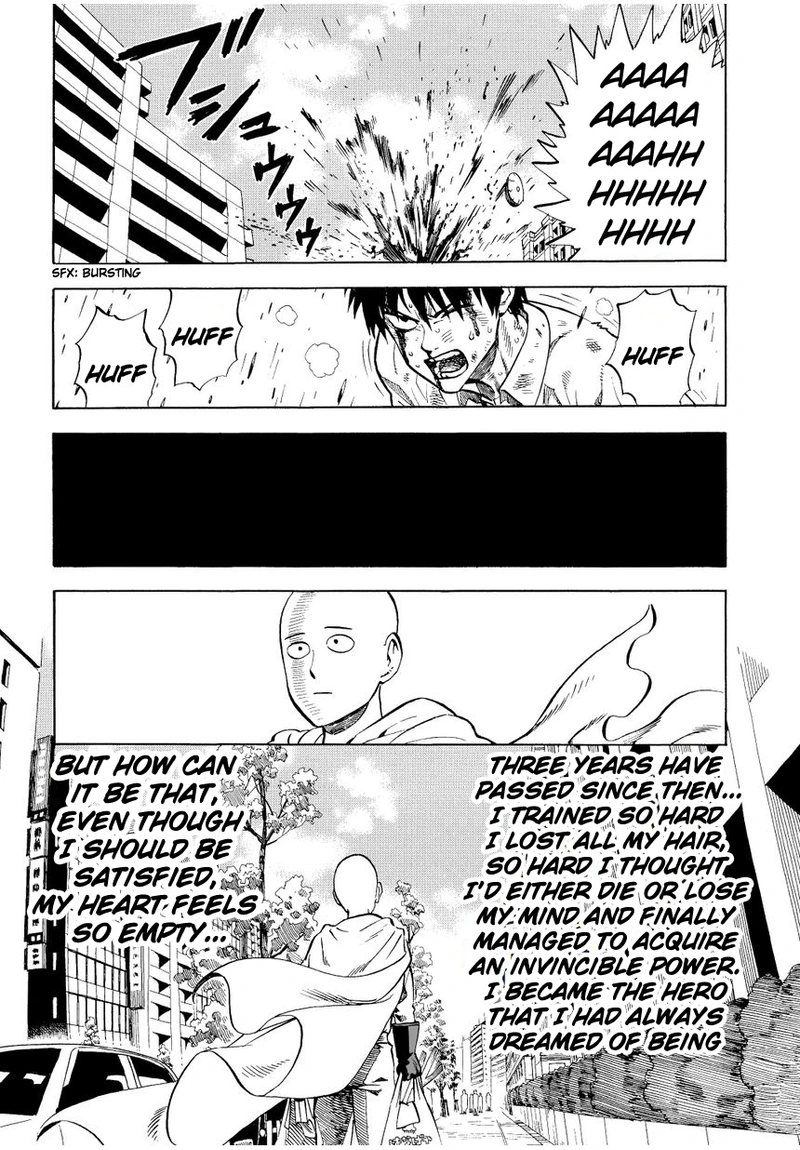 One Punch Man Manga Chapter 2 page 16 - Crab and Job Hunting