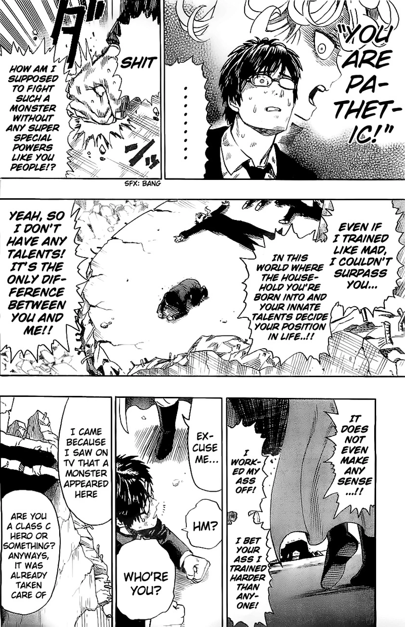 One Punch Man Manga Chapter 20.7 page 21 - A New Wind Blows | Volume 3 Extras
