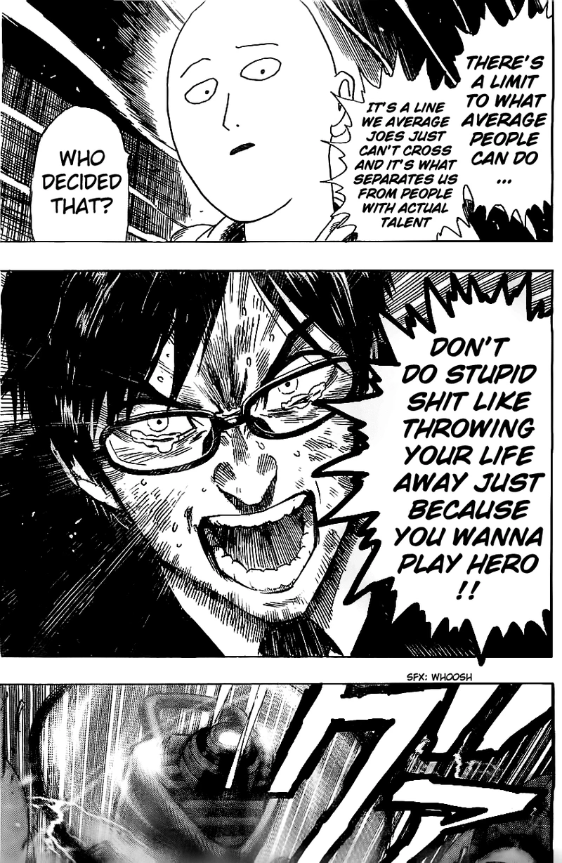 One Punch Man Manga Chapter 20.7 page 24 - A New Wind Blows | Volume 3 Extras