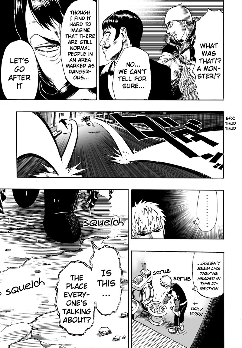 One Punch Man Manga Chapter 20 page 15 - Rumor