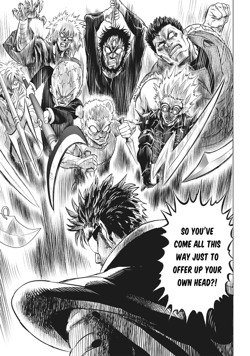 One Punch Man Manga Chapter 200 page 16 - Where Is It