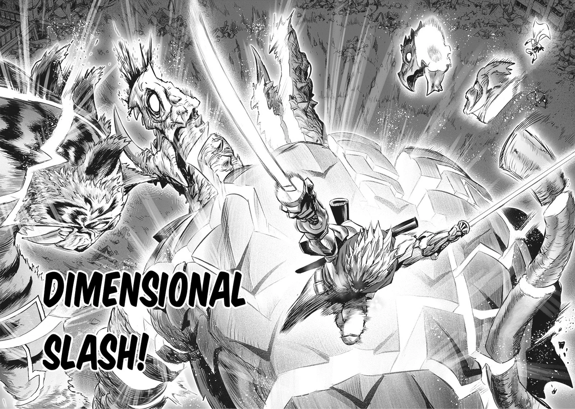 One Punch Man Manga Chapter 202 page 8 - Divine Beasts