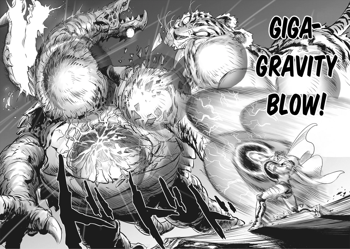 One Punch Man Manga Chapter 202 page 9 - Divine Beasts