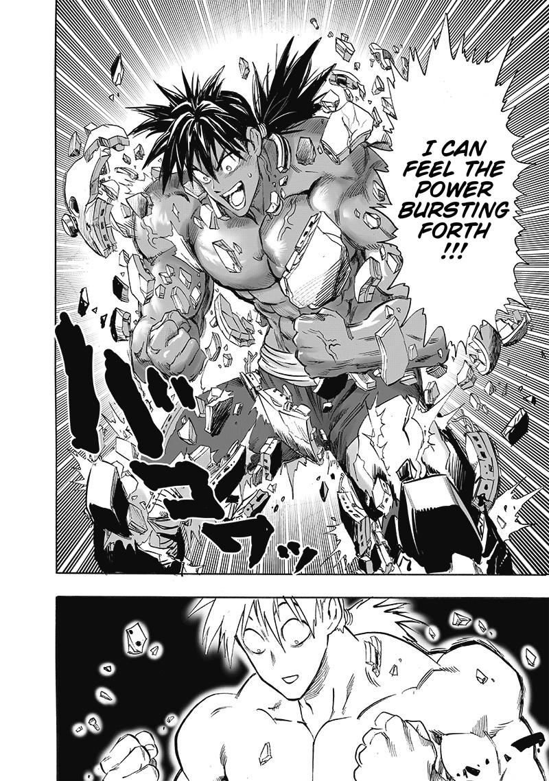 One Punch Man Manga Chapter 204 page 12 - Fully Recovered