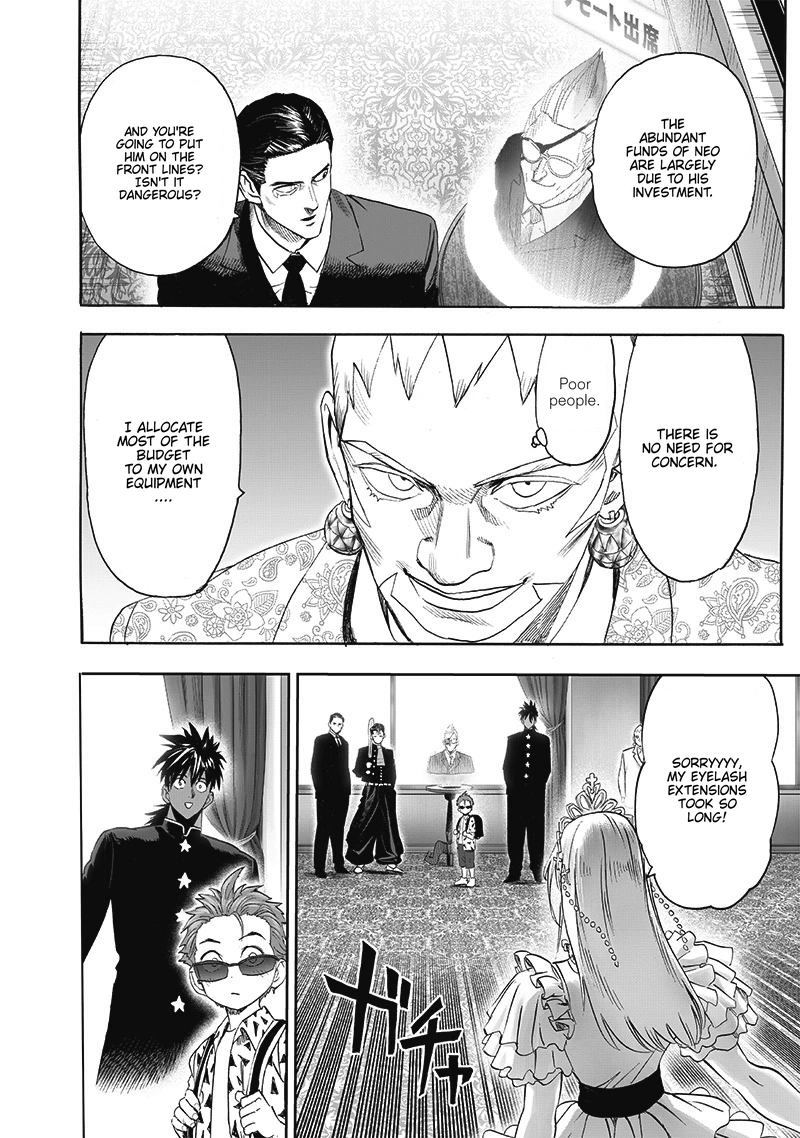 One Punch Man Manga Chapter 205 page 12 - Neo Leaders