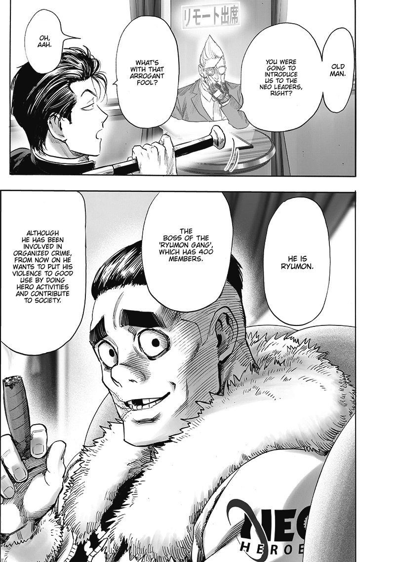 One Punch Man Manga Chapter 205 page 7 - Neo Leaders