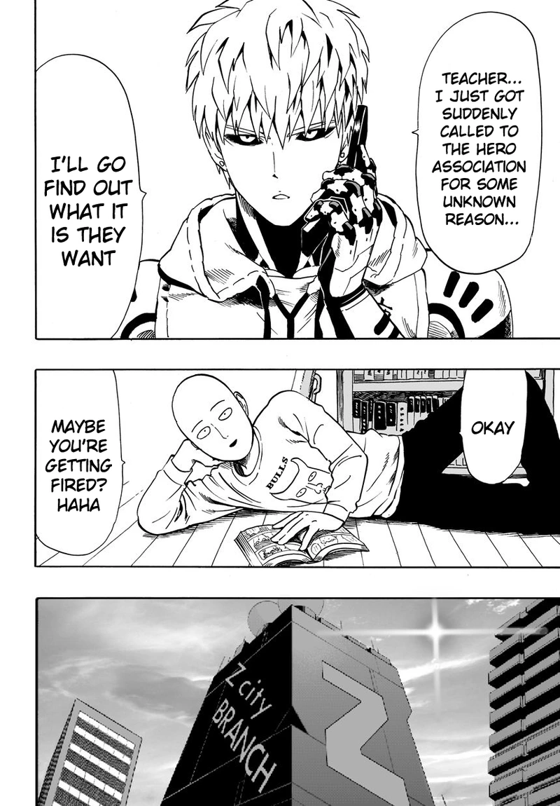 One Punch Man Manga Chapter 21 page 21 - Giant Meteor