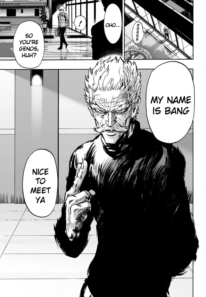 One Punch Man Manga Chapter 21 page 22 - Giant Meteor