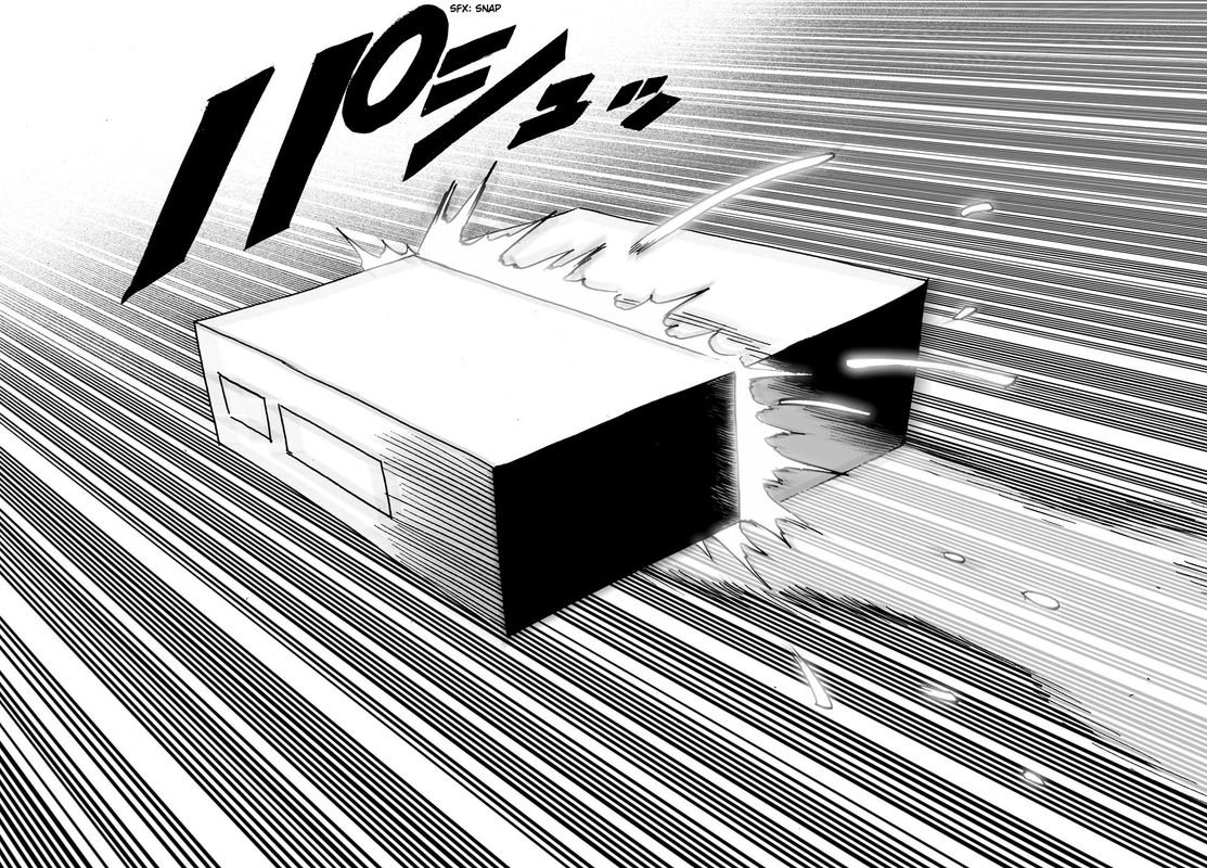 One Punch Man Manga Chapter 21 page 36 - Giant Meteor