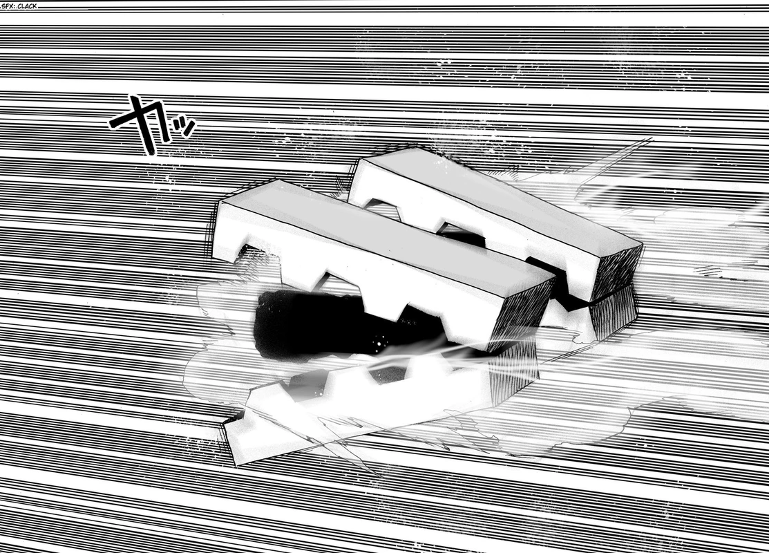 One Punch Man Manga Chapter 21 page 37 - Giant Meteor
