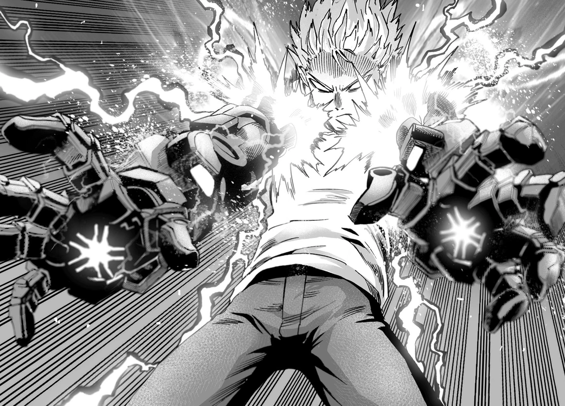 One Punch Man Manga Chapter 21 page 41 - Giant Meteor