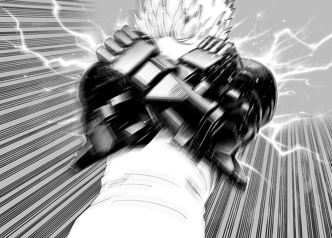 One Punch Man Manga Chapter 21 page 42 - Giant Meteor