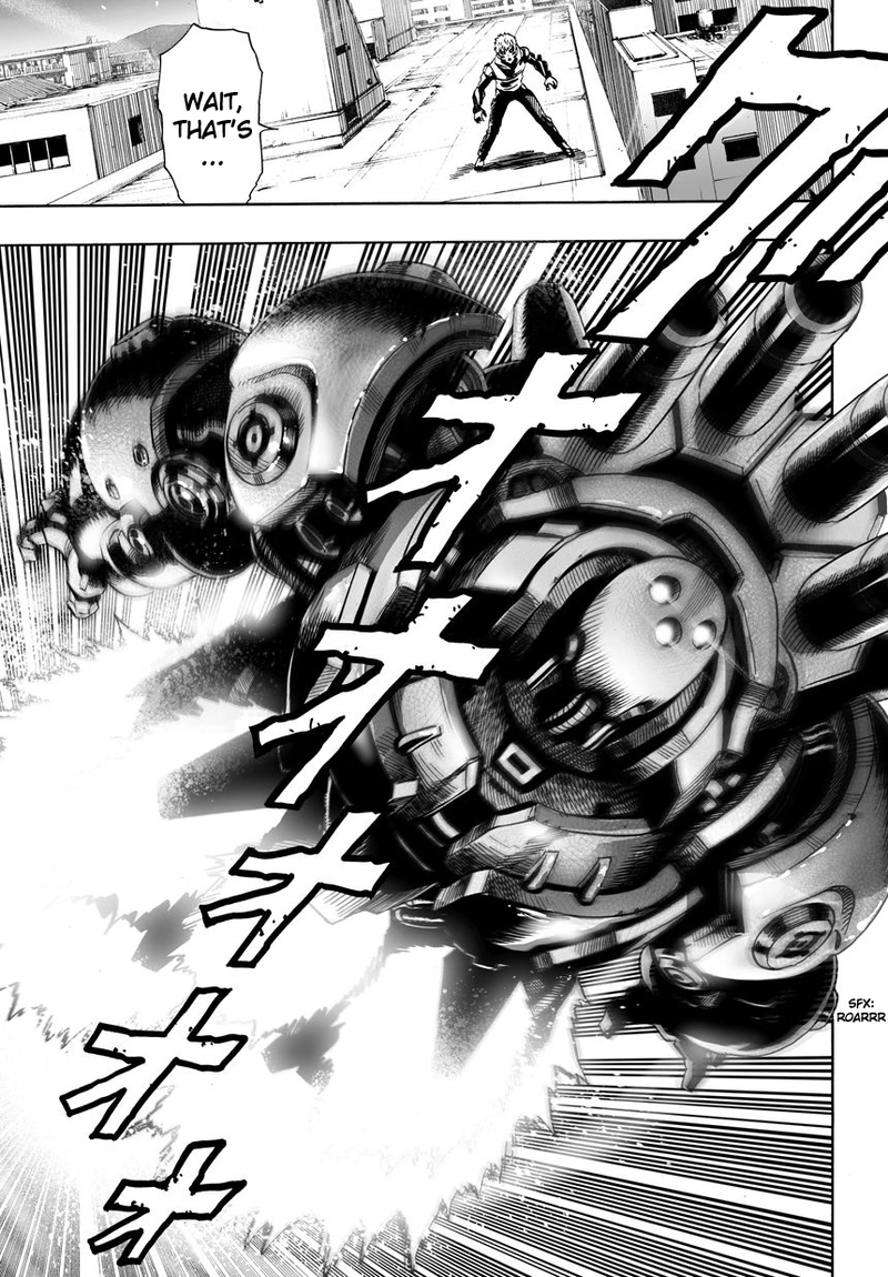 One Punch Man Manga Chapter 21 page 46 - Giant Meteor
