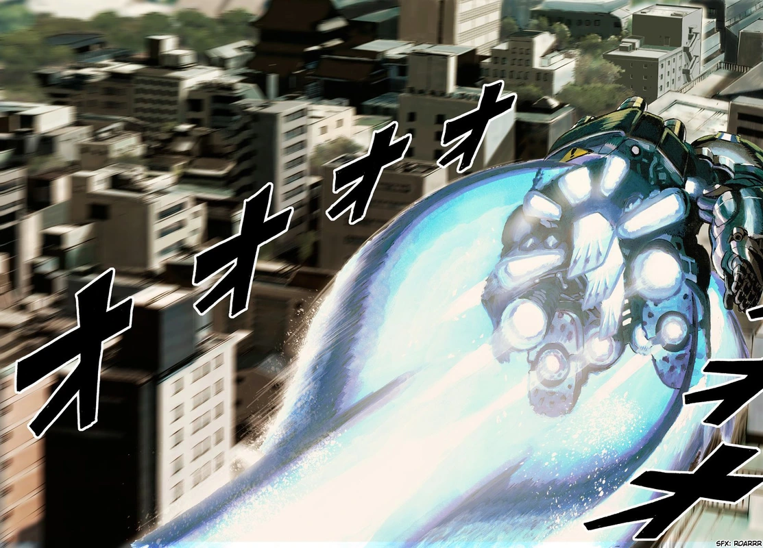 One Punch Man Manga Chapter 21 page 49 - Giant Meteor