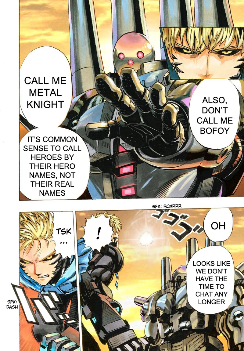 One Punch Man Manga Chapter 21 page 73 - Giant Meteor
