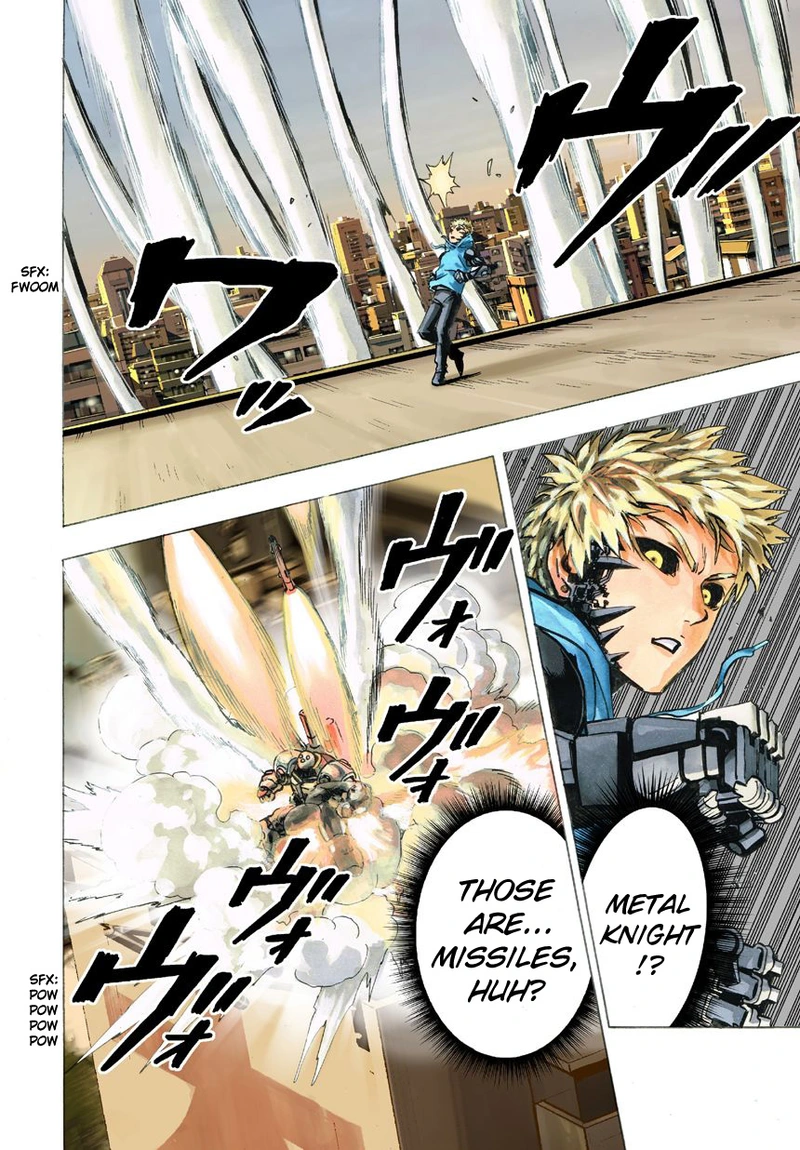 One Punch Man Manga Chapter 21 page 76 - Giant Meteor