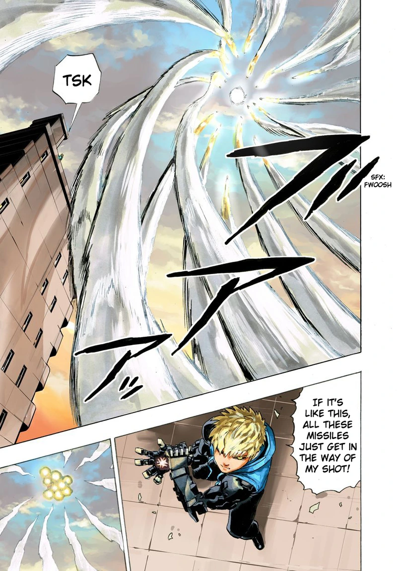 One Punch Man Manga Chapter 21 page 77 - Giant Meteor