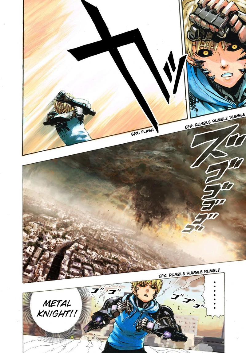 One Punch Man Manga Chapter 21 page 79 - Giant Meteor