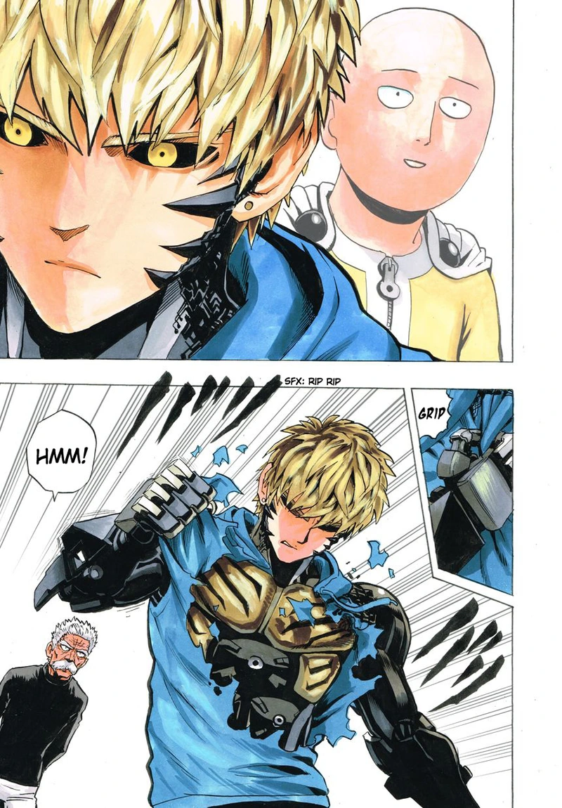 One Punch Man Manga Chapter 21 page 84 - Giant Meteor