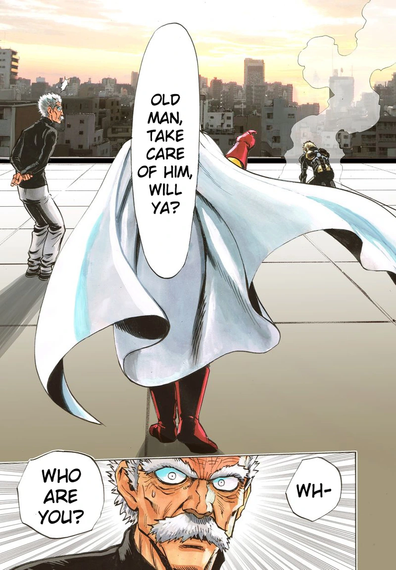 One Punch Man Manga Chapter 21 page 92 - Giant Meteor
